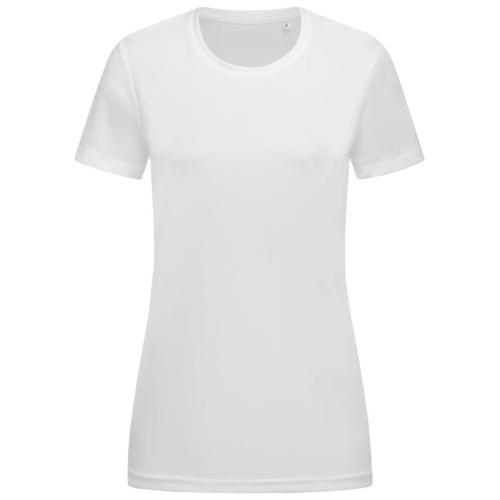 Sport-T Interlock dames wit,l