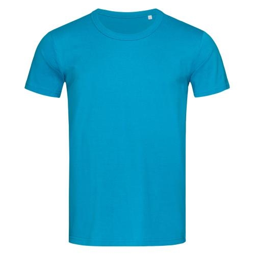 Stedman heren T-shirt met ronde hals hawaii blue,l