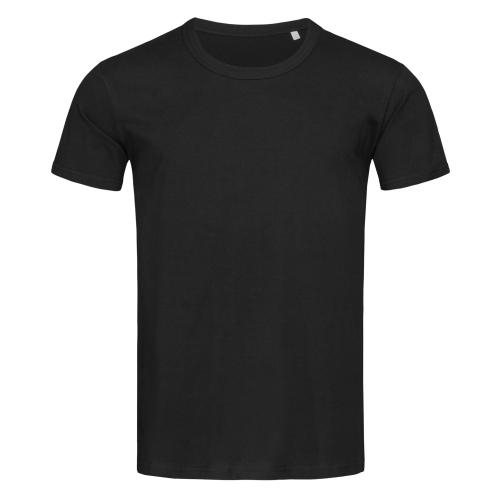 Stedman heren T-shirt met ronde hals black opal,l