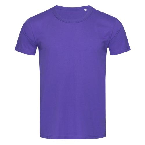 Stedman heren T-shirt met ronde hals deep lilac,l