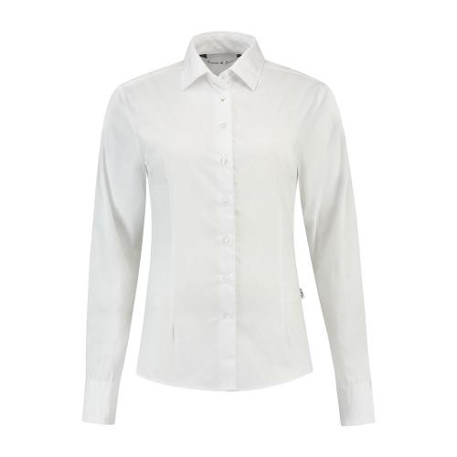L&S Shirt Poplin Mix LS for her wit,3xl