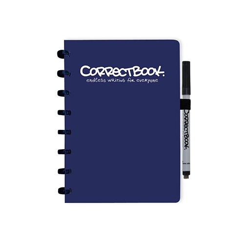 Correctbook A5 navy