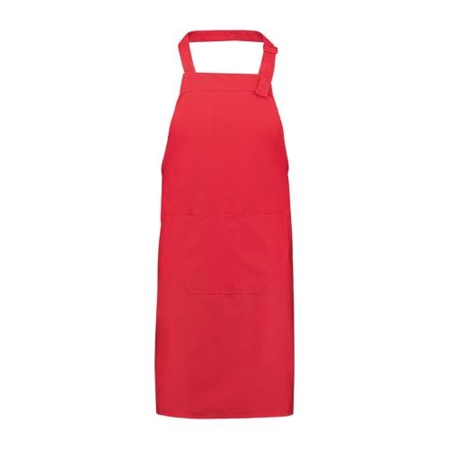 Zware kwaliteit keukenschort rood