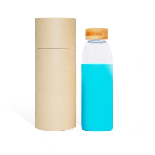 Luxe drinkfles Sleeve lichtblauw