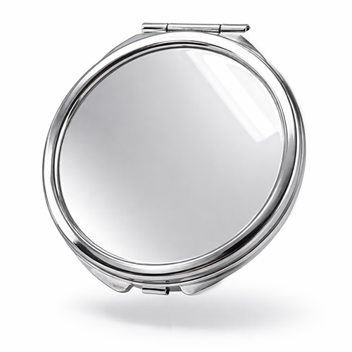 Luxe metalen spiegeltje metal