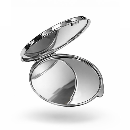 Luxe metalen spiegeltje