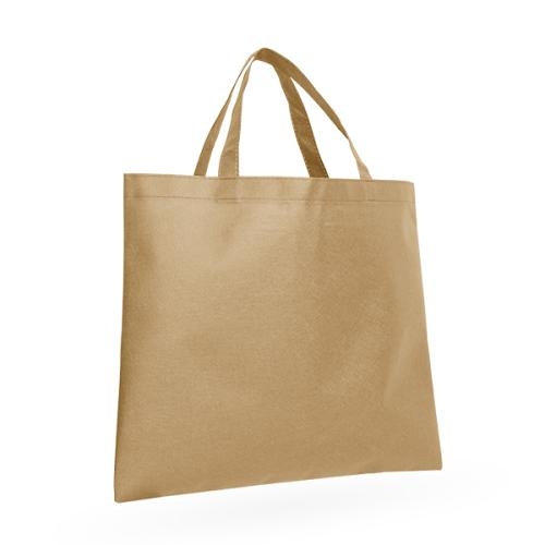 Non-woven tas Mila, korte hengsels khaki