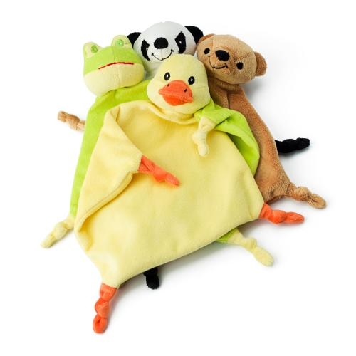 Knuffeldoekje baby geel