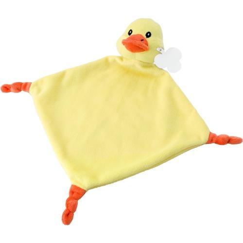 Knuffeldoekje baby geel