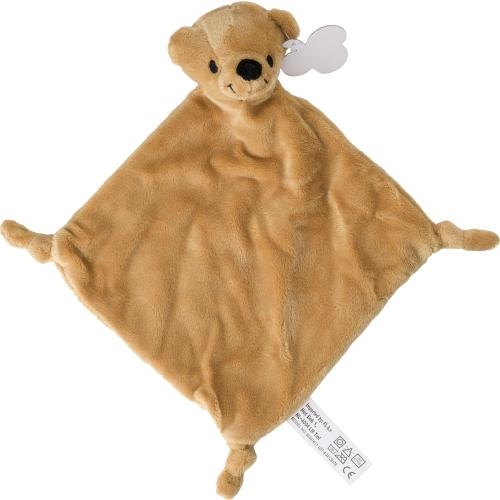 Knuffeldoekje baby bruin
