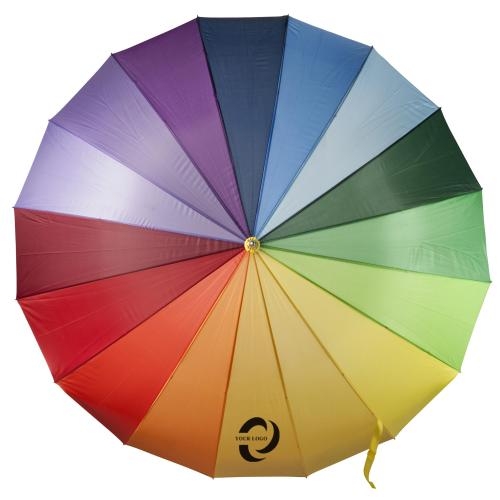 Handmatige regenboogparaplu diversen