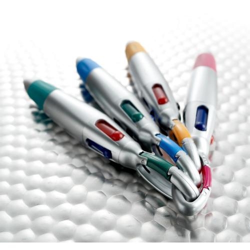 4-in-1 balpen lichtblauw