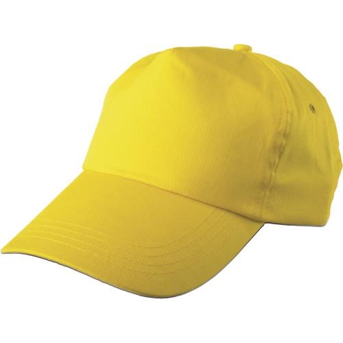 Katoenen cap rood