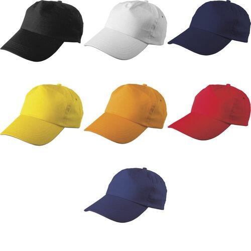 Katoenen cap rood