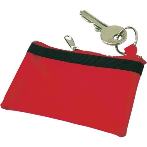 Nylon sleuteletui rood