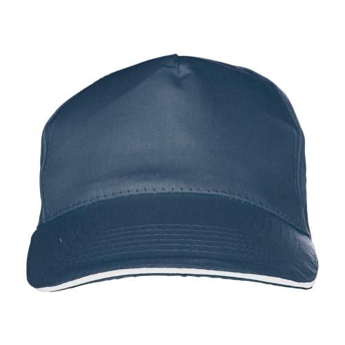 Katoenen pet blauw