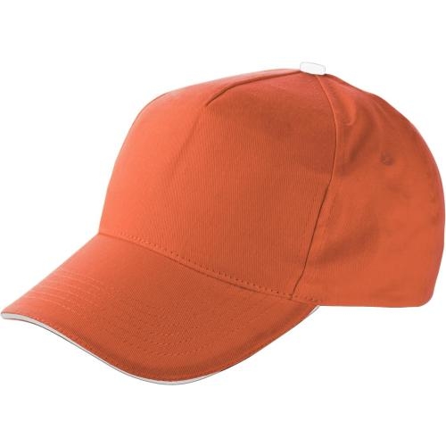 Katoenen pet oranje