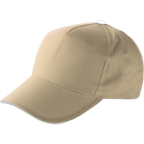 Katoenen pet khaki