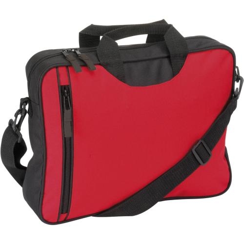 Polyester schoudertas Ventura rood
