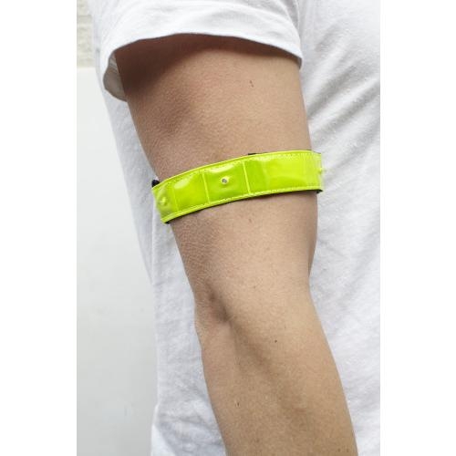 Reflectieband arm geel
