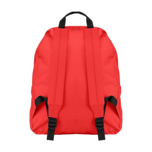 Polyester rugzak rood