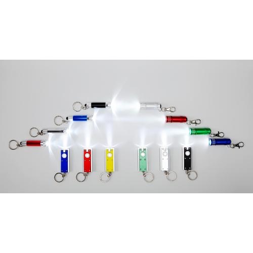 Sleutelhanger lampje LED zwart