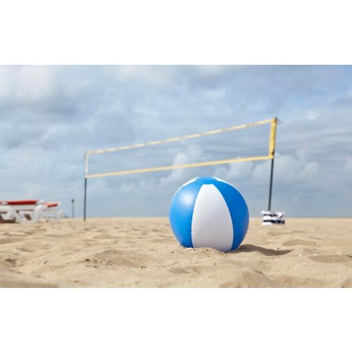Opblaasbare strandbal blauw