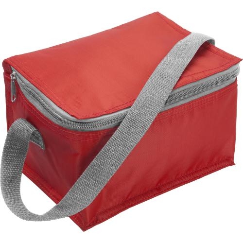 Koeltas voor 6 blikjes rood