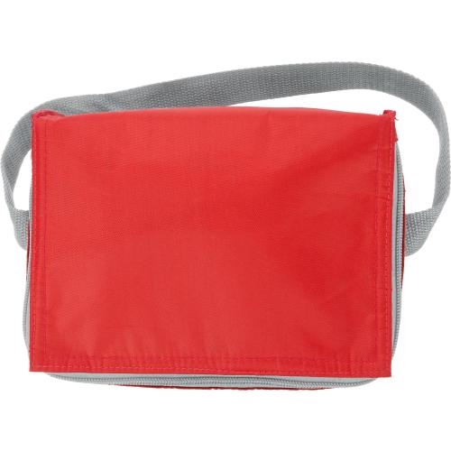 Koeltas voor 6 blikjes rood