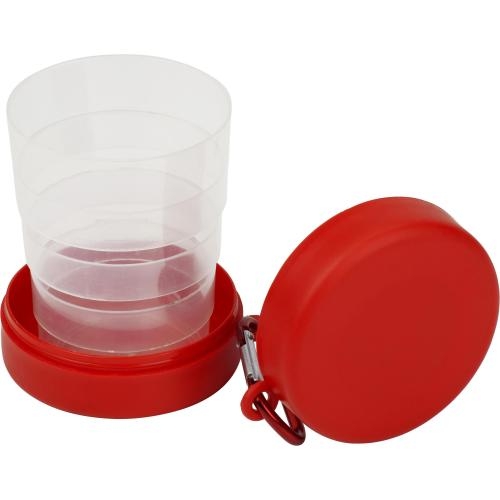 Opvouwbare drinkbeker blauw