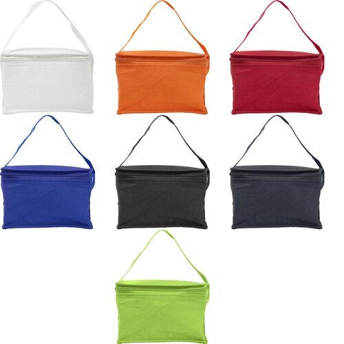 Non-woven koeltas voor zes blikjes oranje