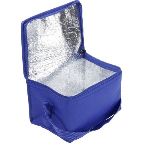 Non-woven koeltas voor zes blikjes oranje