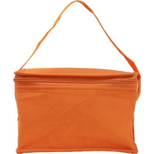 Non-woven koeltas voor zes blikjes oranje