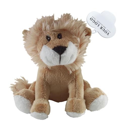 Pluchen knuffel 'leeuw' bruin