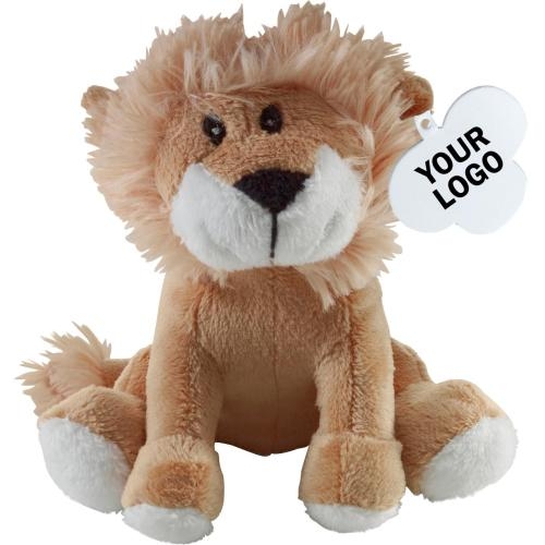 Pluchen knuffel 'leeuw' bruin