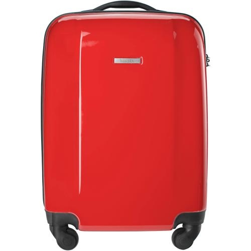 ABS trolley 4 wielen Verona rood