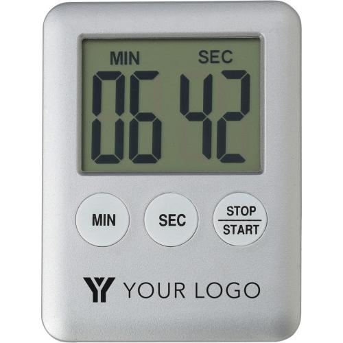Keukentimer zilver