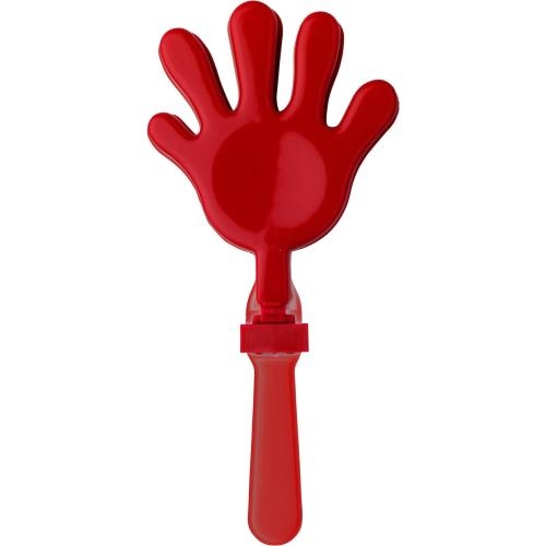 Kunststof handenklapper rood
