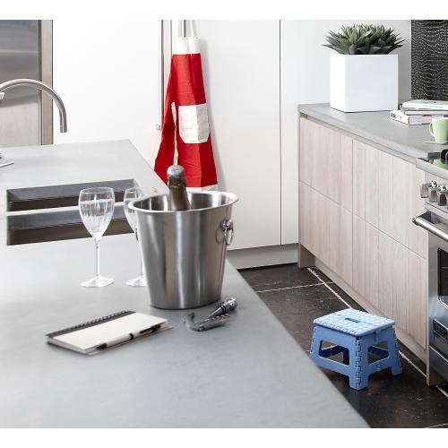 RVS champagnekoeler zilver