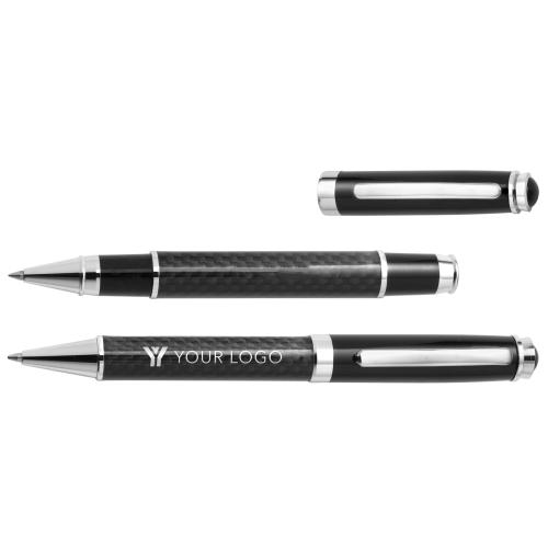 Balpen Carbon zwart