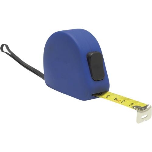 Rolmaat 3 meter kobaltblauw