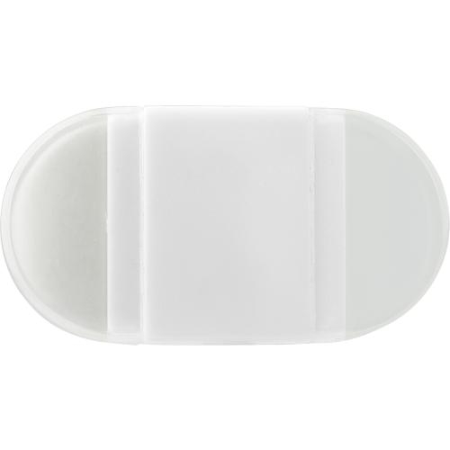 Puntenslijper met gum wit