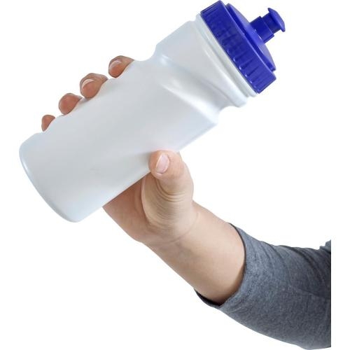 100% recyclebare kunststof drinkfles (500 ml) blauw