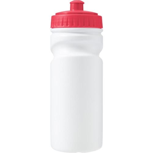 100% recyclebare kunststof drinkfles (500 ml) rood