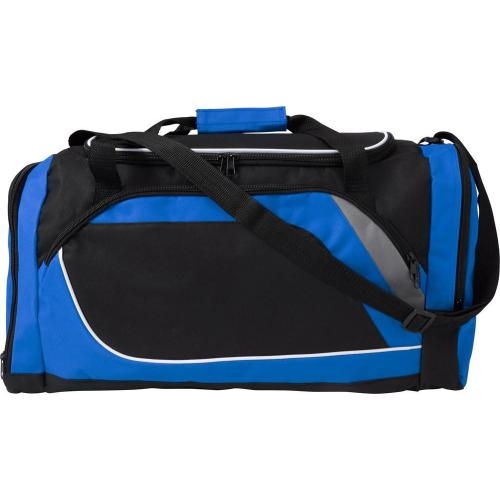 Polyester (600D) sporttas zwart