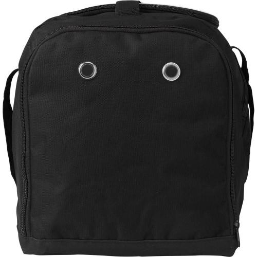 Polyester (600D) sporttas zwart