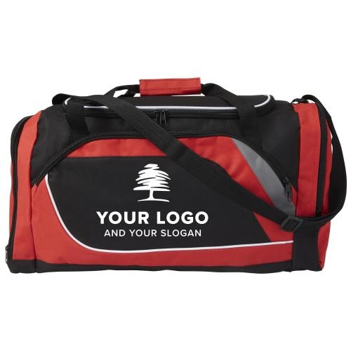 Polyester (600D) sporttas zwart