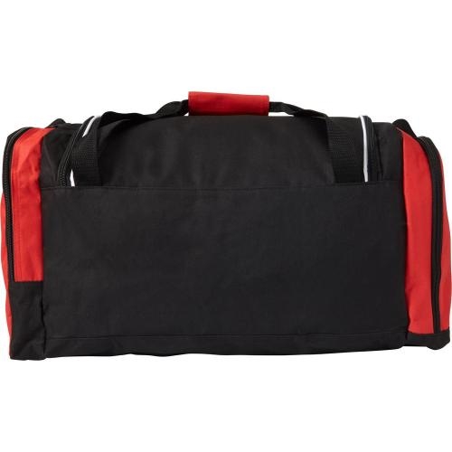 Polyester (600D) sporttas zwart