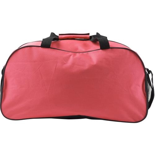 Polyester sporttas Corinne rood