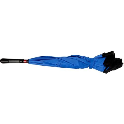 Automatische reversible paraplu Constance blauw